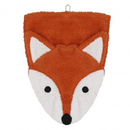 Fox washcloth (large)