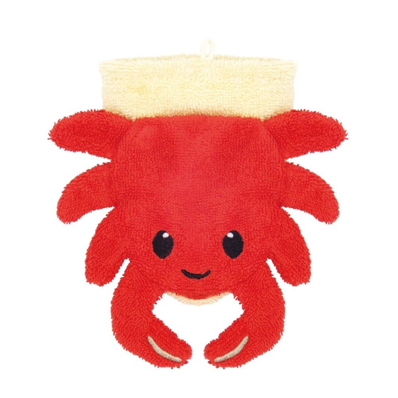 Crab washcloth (large)