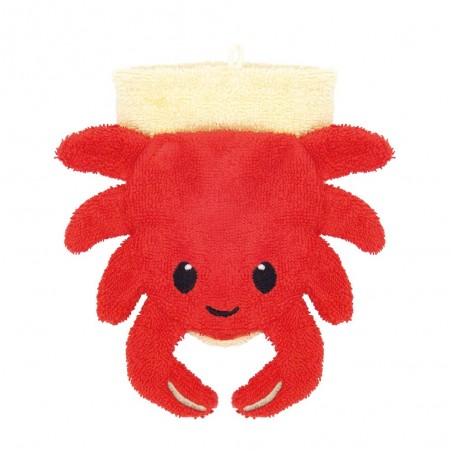 Crab washcloth (large)