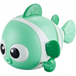 Wind-up toy - clown fish - Green