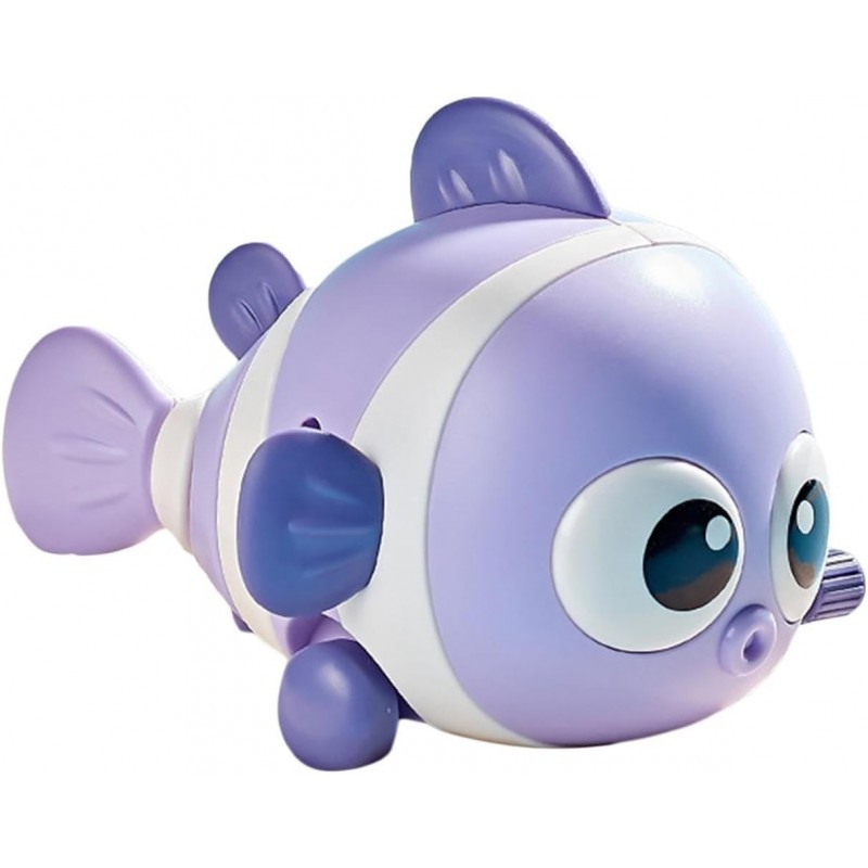 Wind-up toy - clown fish - Lilac