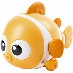 Wind-up toy - clown fish - Yellow