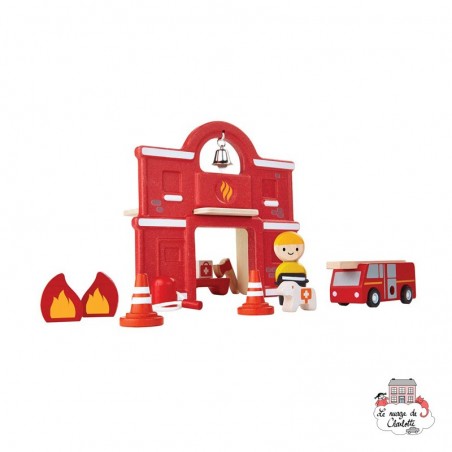 Fire Station - PLT-6619 - PlanToys - Figures and accessories - Le Nuage de Charlotte