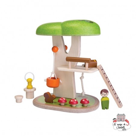 Cabane dans l'arbre - PLT-6626 - PlanToys - Figurines et accessoires - Le Nuage de Charlotte