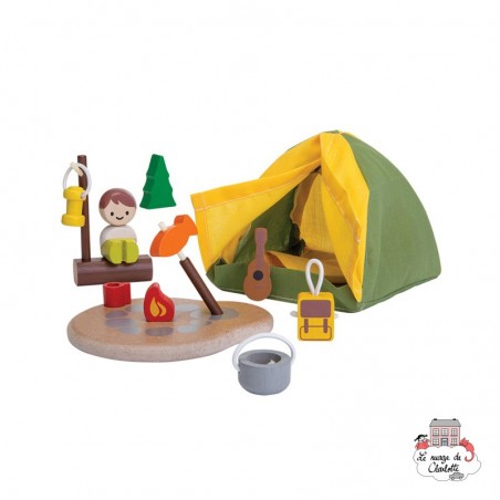 Ensemble de camping - PLT-6624 - PlanToys - Figurines et accessoires - Le Nuage de Charlotte