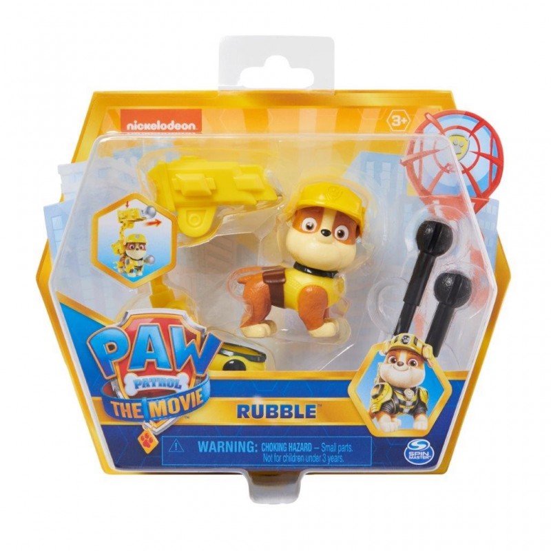 Acheter Paw Patrol The Movie - Rubble - Figures and accessories - S...