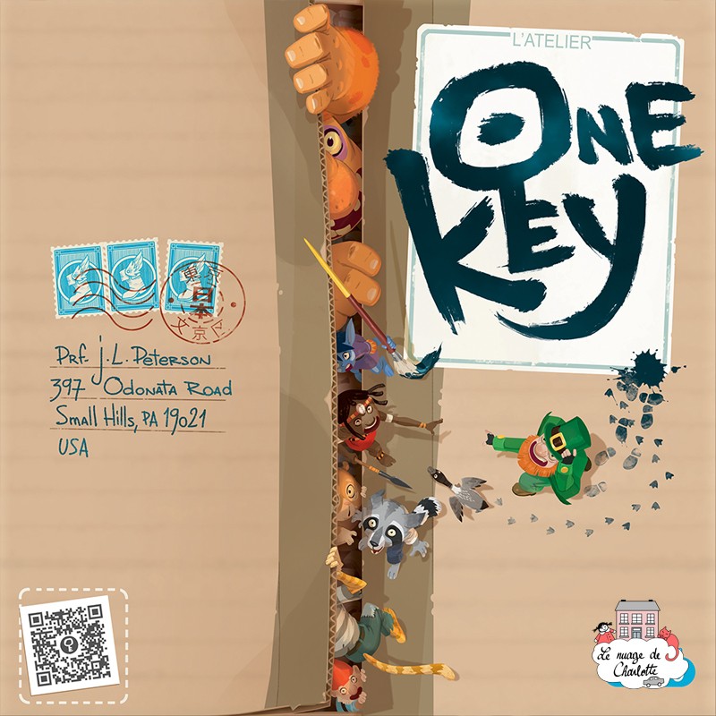 One Key - LIB-930108 - Libellud - Jeux de société - Le Nuage de Charlotte