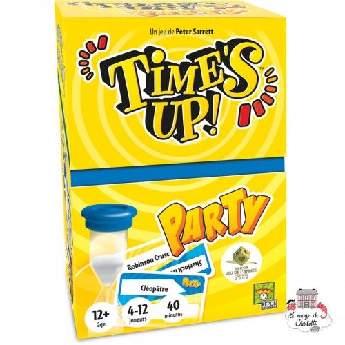 Time's Up Party - version yellow - REP-6292101 - Repos Production - Board Games - Le Nuage de Charlotte