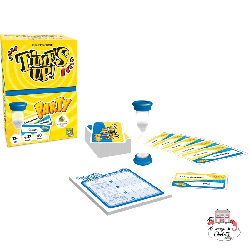 Time's Up Party - version yellow - REP-6292101 - Repos Production - Board Games - Le Nuage de Charlotte