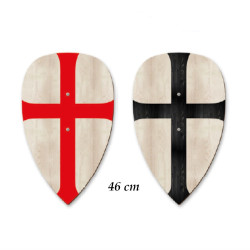 Wooden shield - Templar