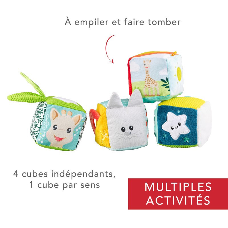 Sophie la Girafe - Cubes multi activités