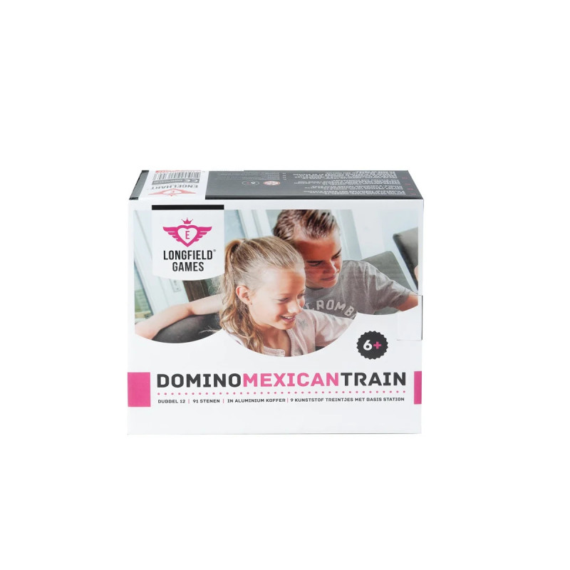 Coffret Domino double 12 Train Mexicain