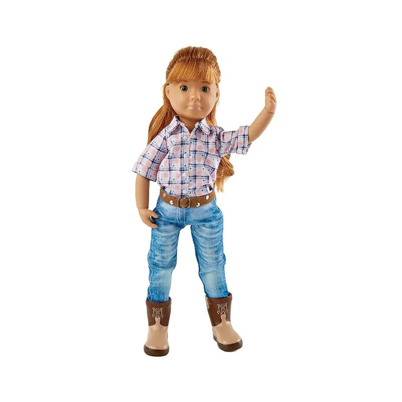 Chloe Riding Cowgirl - Doll Set