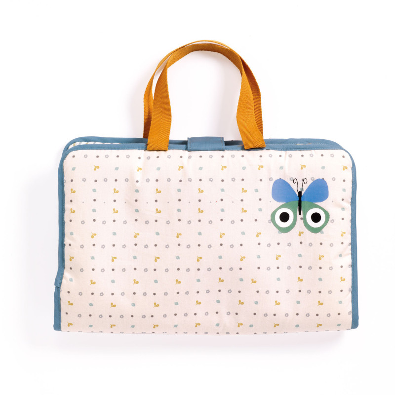 Poméa - Changing bag Blue Fly