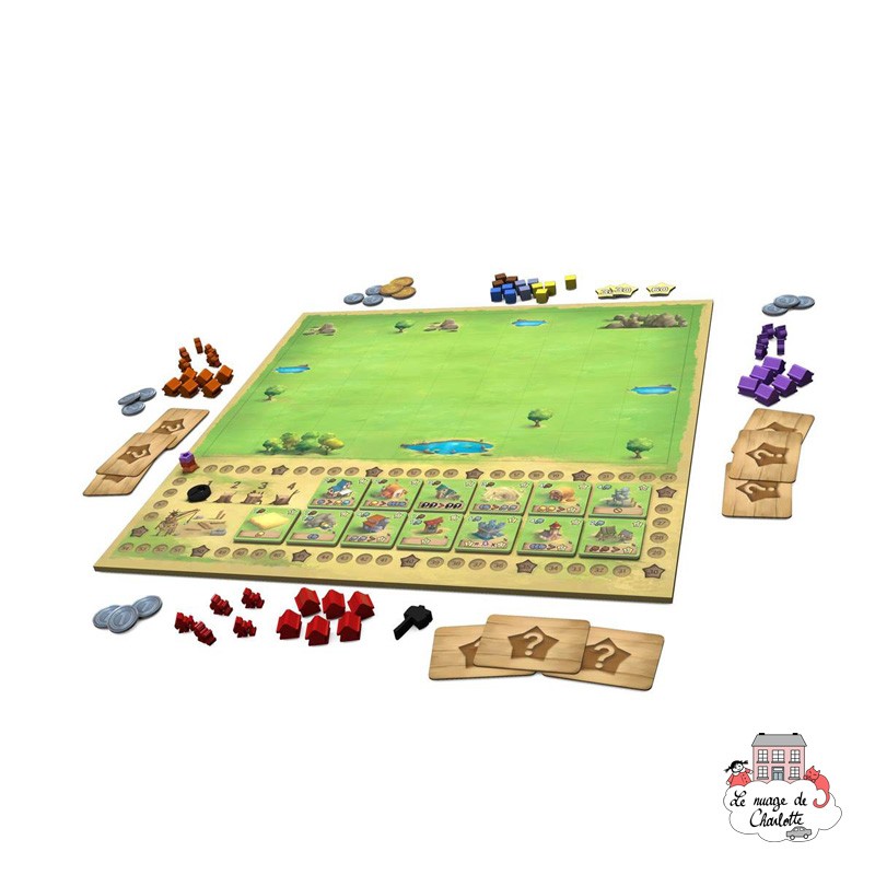 Little Town - IEL-51610 - Iello - Board Games - Le Nuage de Charlotte