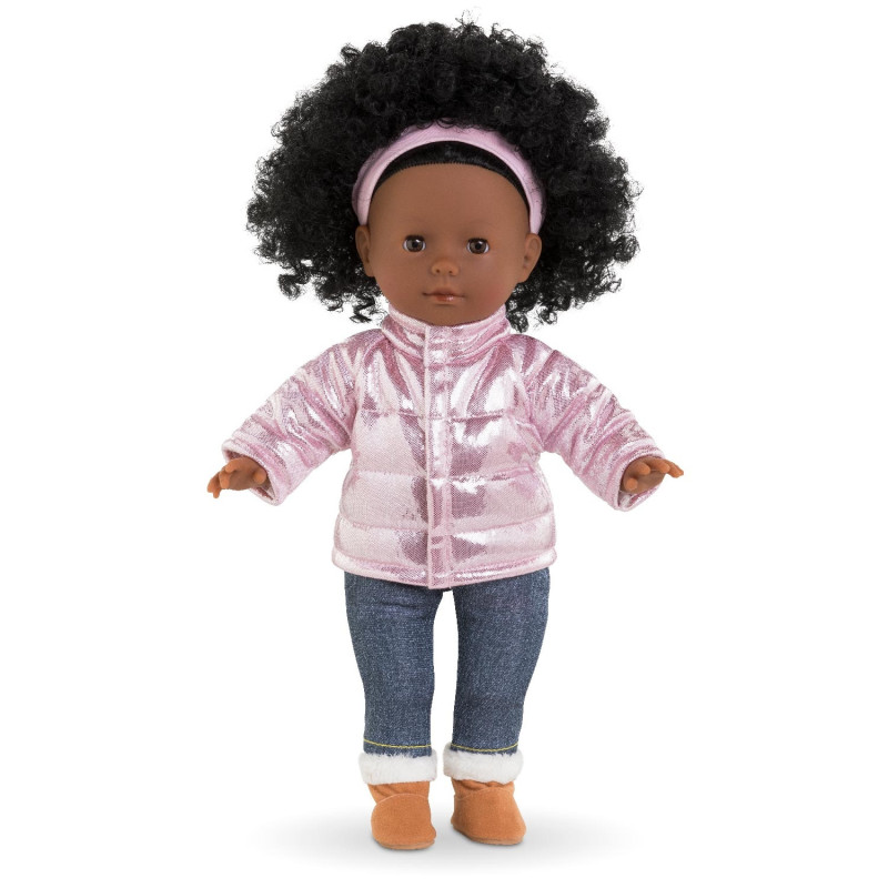 Pink down jacket for "ma Corolle" doll