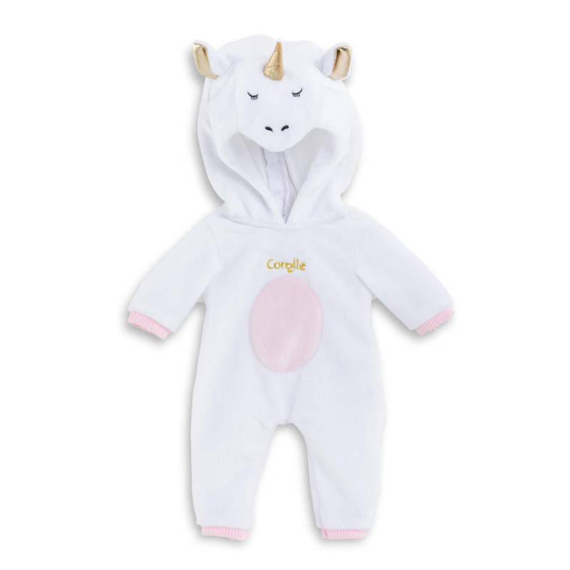 Unicorn pajamas for "ma Corolle" doll