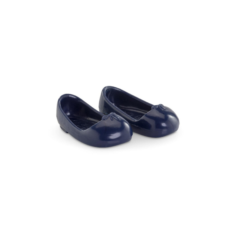 Navy Blue Ballerinas for "ma Corolle" Doll