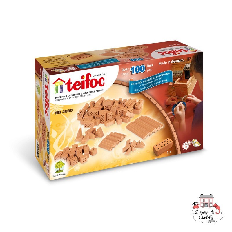 Teifoc Assortment Bricks - TEI-4090 - Teifoc - Clay Bricks - Le Nuage de Charlotte