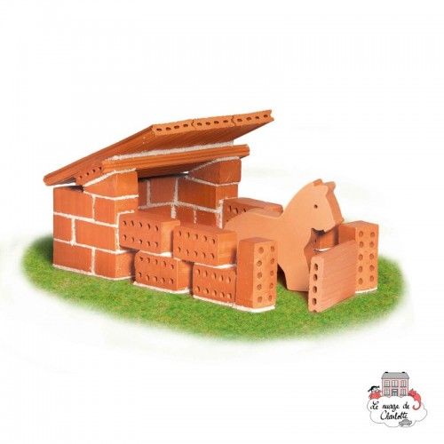 Teifoc Horse Stable - TEI-1021 - Teifoc - Clay Bricks - Le Nuage de Charlotte