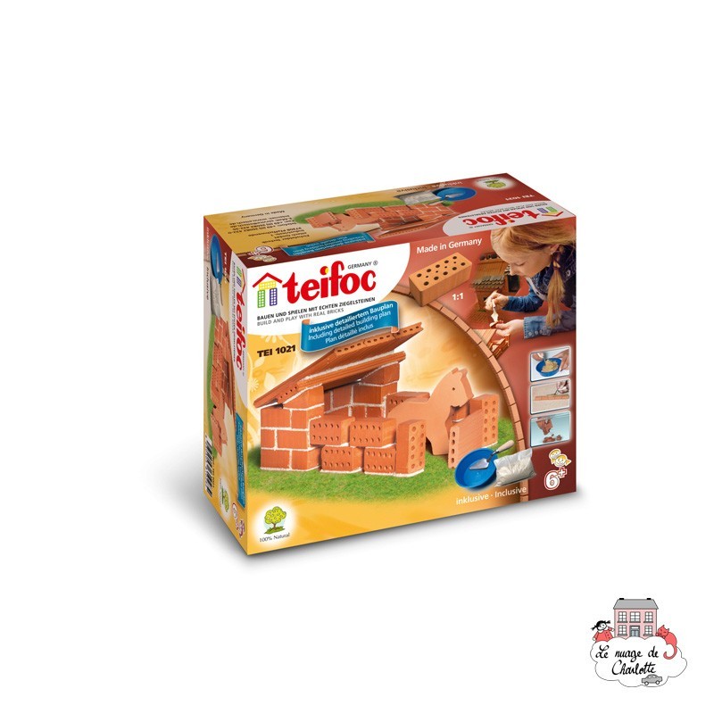 Teifoc Horse Stable - TEI-1021 - Teifoc - Clay Bricks - Le Nuage de Charlotte