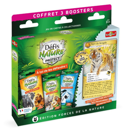 Défis Nature Protect - Coffret booster x3