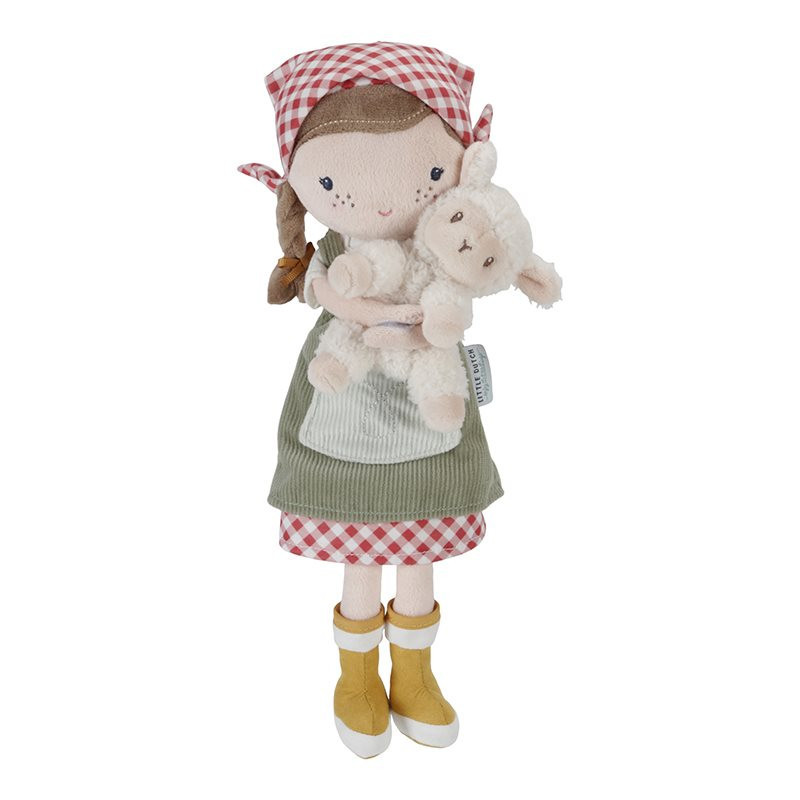 Rosa farmer doll with sheep