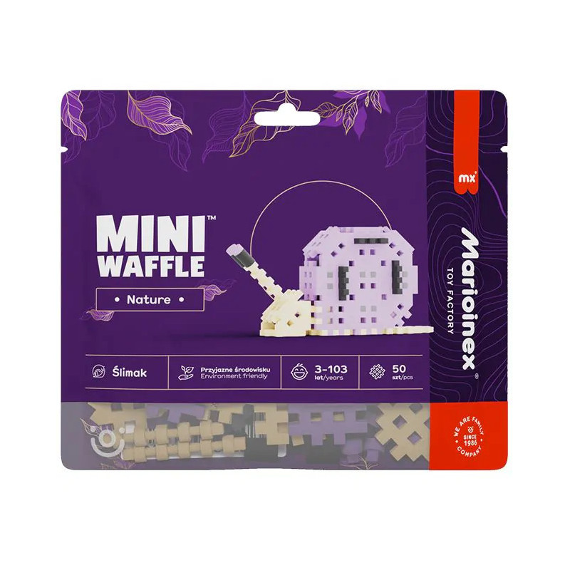 Mini Waffle Nature : Escargot