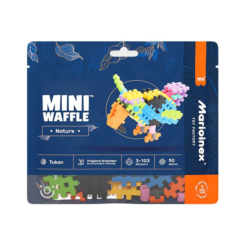 Mini Waffle Nature: Toucan