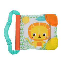 Bright Starts -  Teethe & Read Soft Book Toy