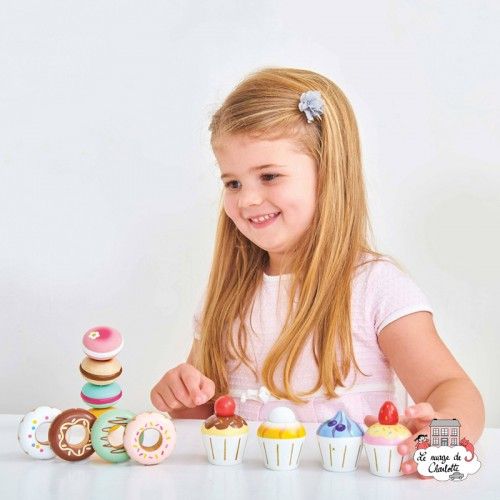 Petit Four Cupcakes - LTV-TV331 - Le Toy Van - Play Food - Le Nuage de Charlotte