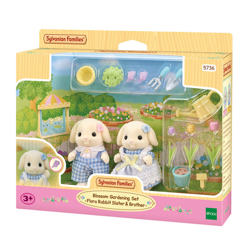 Blossom Gardening Set - Flora Rabbit Sister & Brother