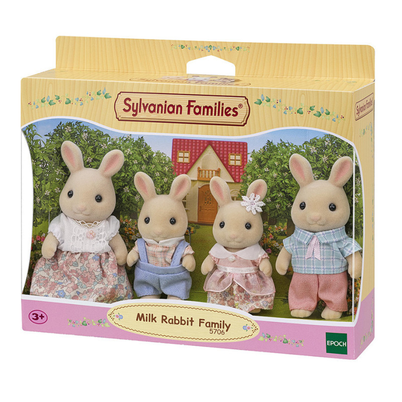 La famille Lapin Crème