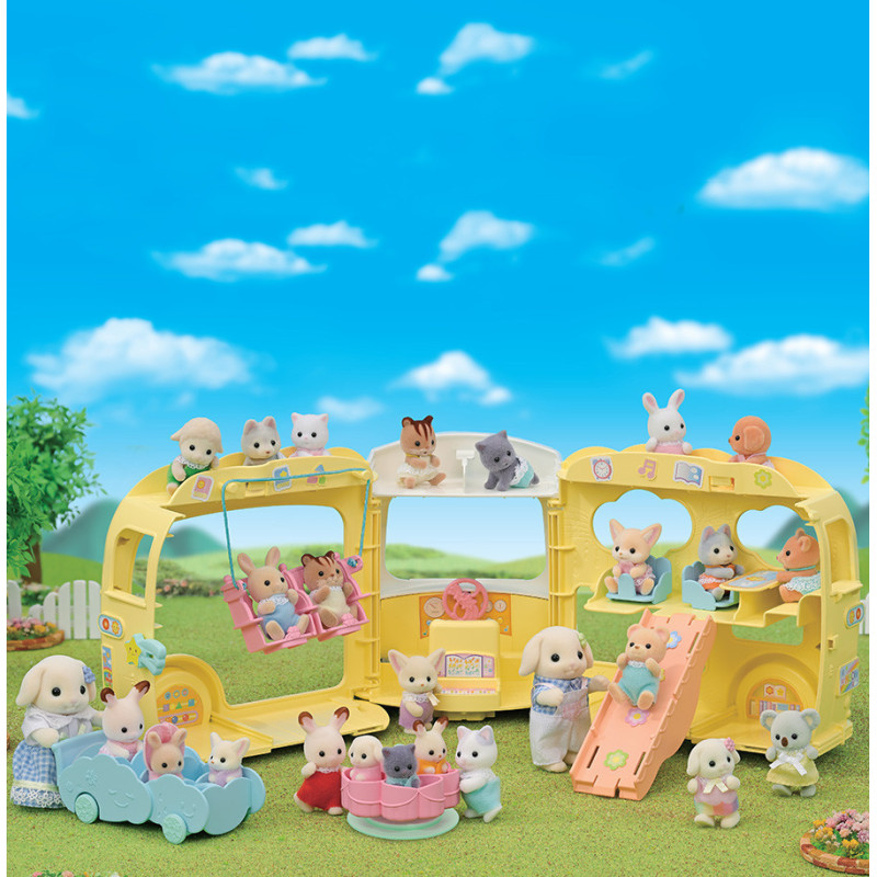 Rainbow Fun Nursery Bus