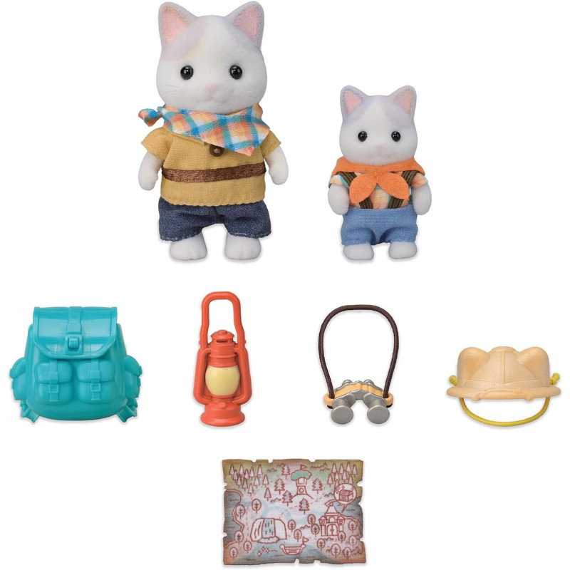 Exciting Exploration Set - Latte Cat Brother & Baby