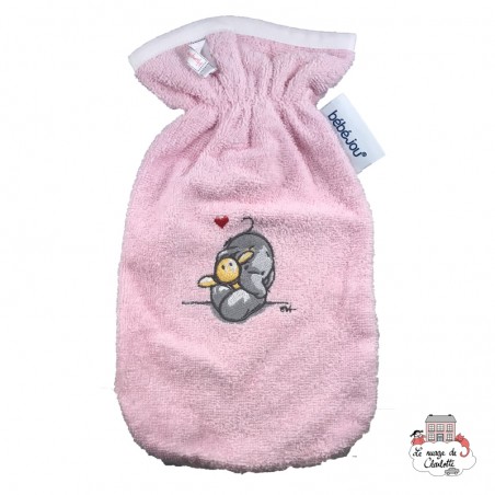 Hot water bottle cover - Humphrey's Corner pink - BBJ-hbhumpros - bébé-jou - Bath linen - Le Nuage de Charlotte