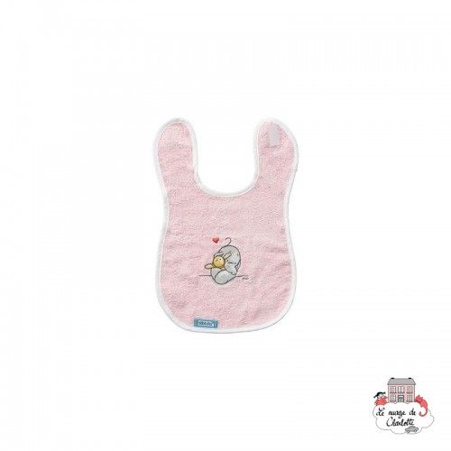 Bib - Humphrey's Corner pink - BBJ-bibhumpros - bébé-jou - Placemats & Bibs - Le Nuage de Charlotte