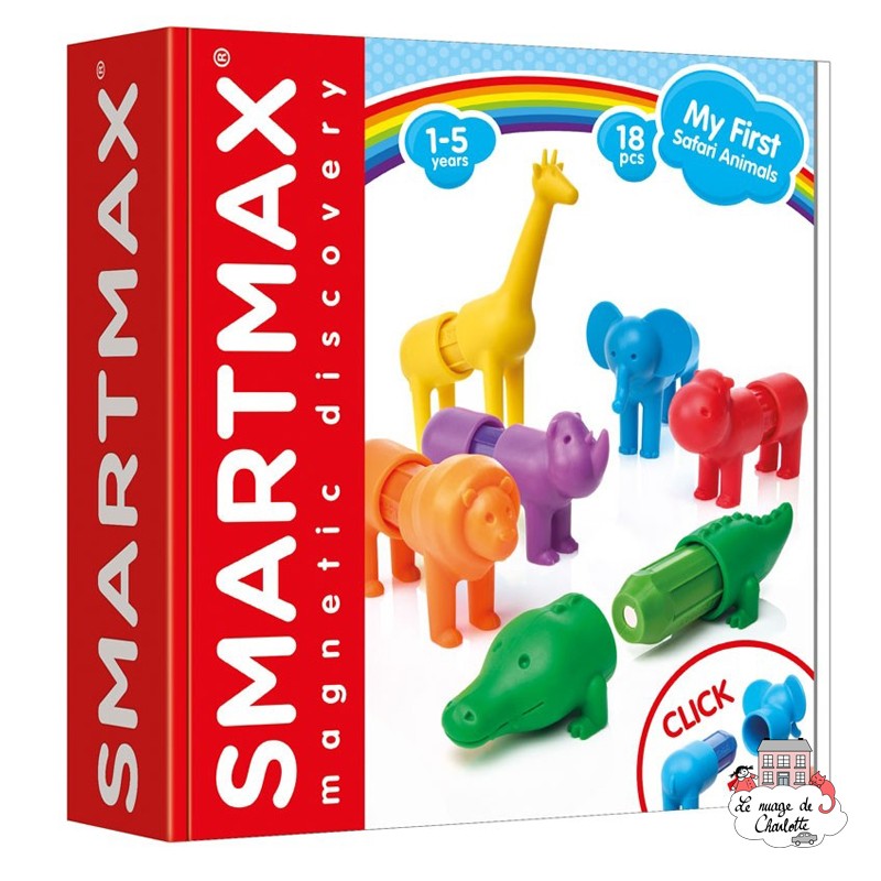 SmartMax My First Safari Animals - SMT-SMX220 - Smart - Magnetic elements - Le Nuage de Charlotte