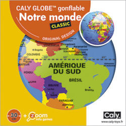 Globe gonflable - Notre Monde (FR)