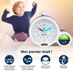 My 1st Kid'Sleep Clock alarm clock - Grey