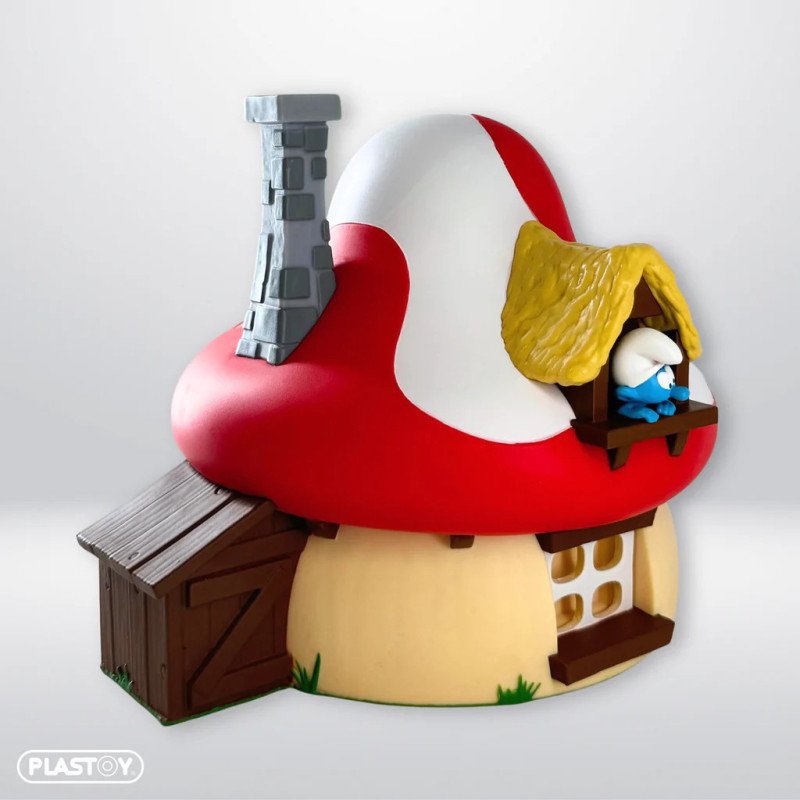 Mushroom House Piggy Bank