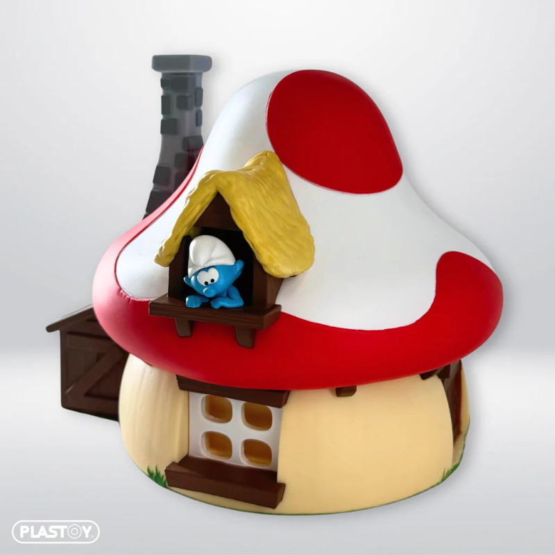 Mushroom House Piggy Bank