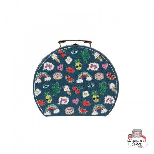 Set de 2 valises Patches and Pins - S&B0011 - Sass & Belle - Valises - Le Nuage de Charlotte