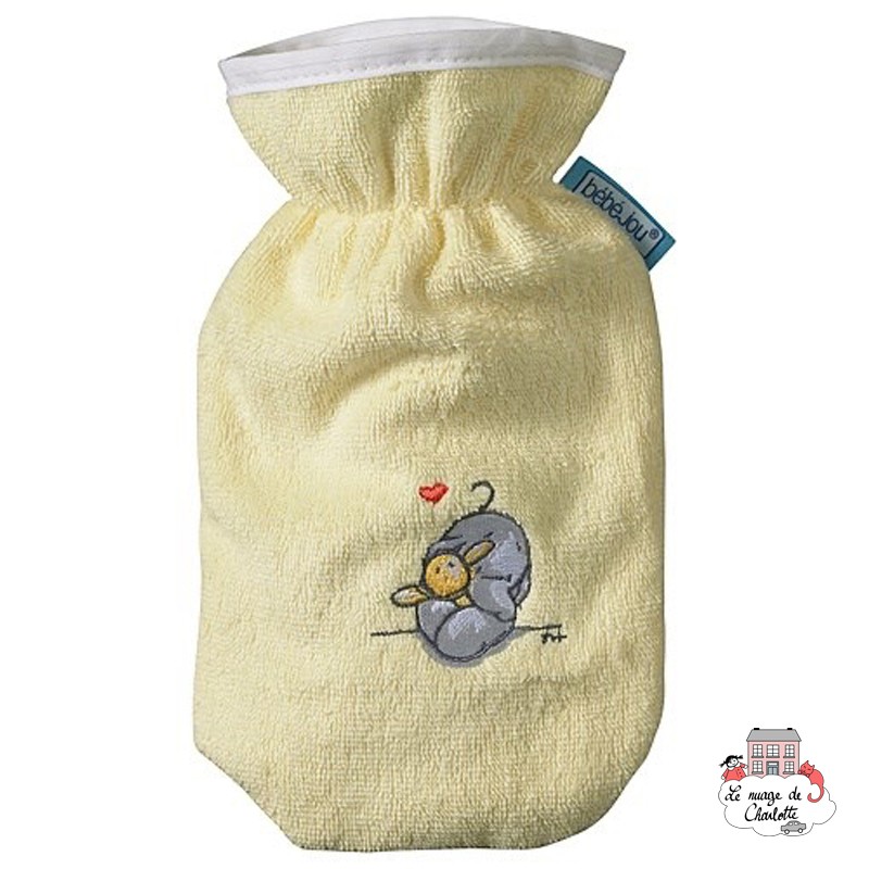 Hot water bottle cover - Humphrey's corner Yellow - BBJ-hbhumpjau - bébé-jou - Bath linen - Le Nuage de Charlotte