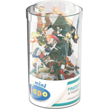 Mini PLUS Pirates & corsaires (Tube, 12 pcs)