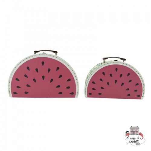 Set de 2 valises - Watermelon - S&B0019 - Sass & Belle - Valises - Le Nuage de Charlotte