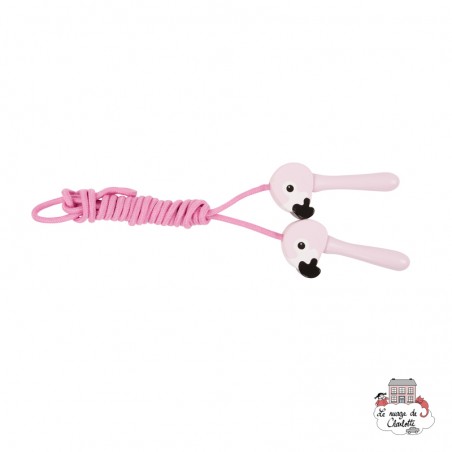 Tropical Flamingo Skipping Rope - S&B0021 - Sass & Belle - Skipping Ropes - Le Nuage de Charlotte