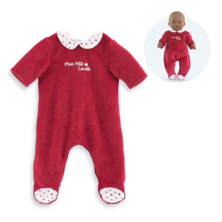 Heart Petals Pajamas for 30 cm baby doll