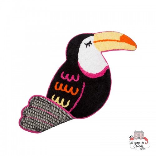 Tiki Toucan Rug - S&B0029 - Sass & Belle - Decorations - Le Nuage de Charlotte