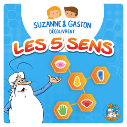 Livre audio - Lunii - Suzanne et Gaston découvrent les 5 sens